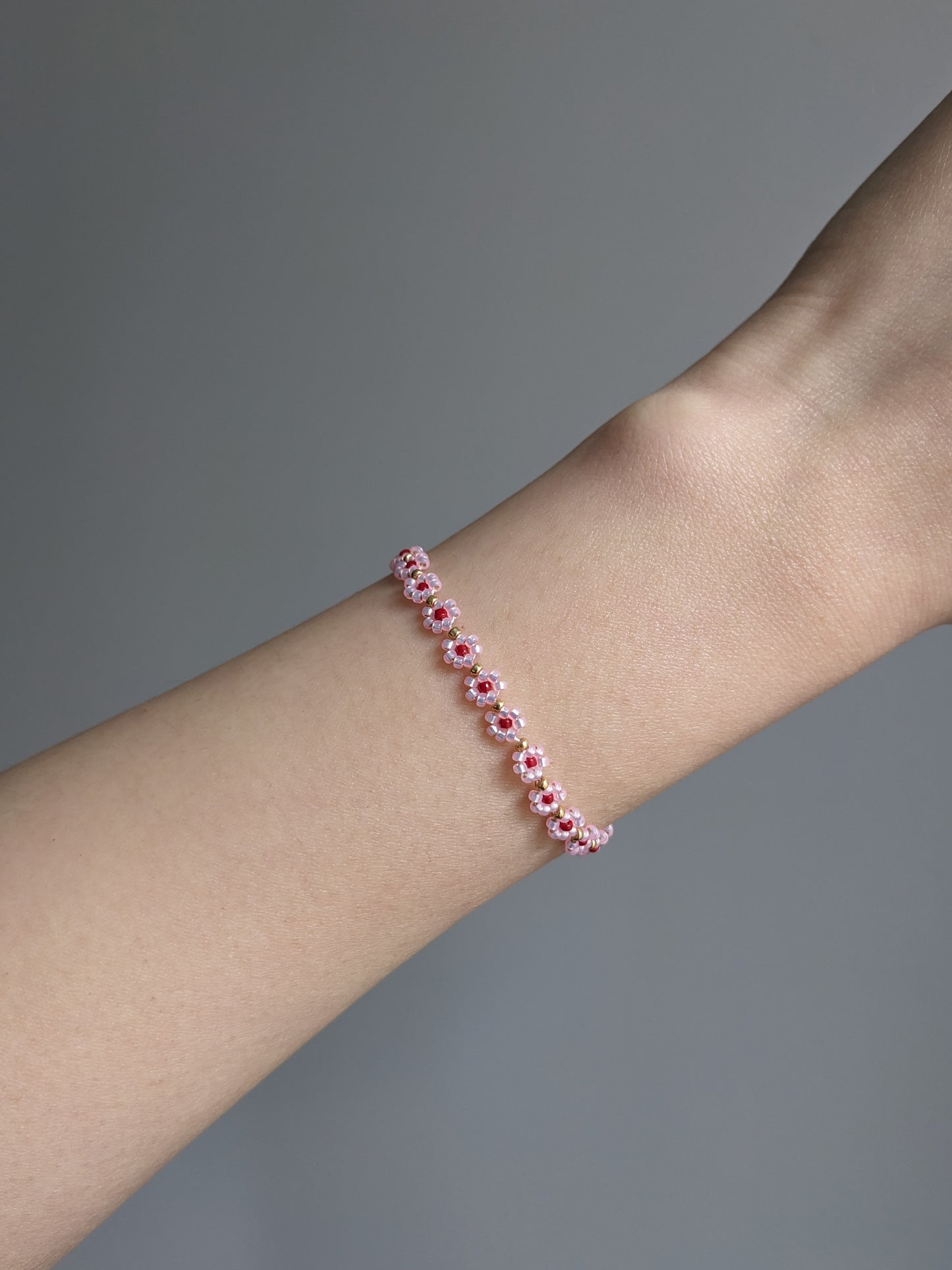 Tiny Flower Bracelet ∙ Cherry Blossom