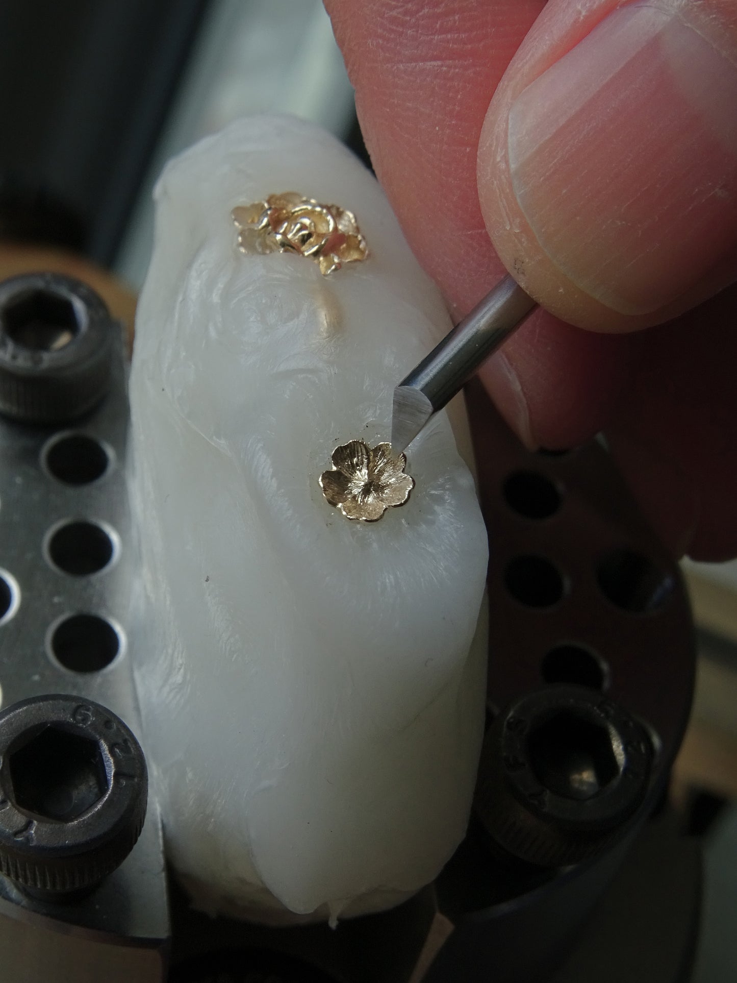 Mini Blossom Pinkie Ring