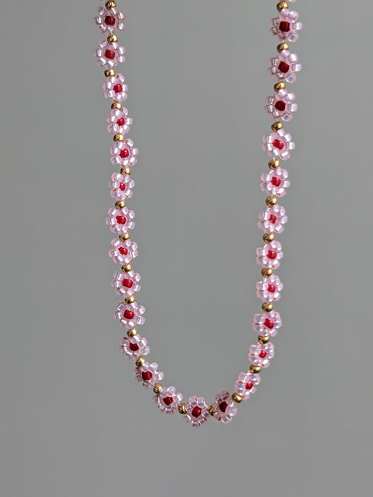 Tiny Flower Necklace ∙ Cherry Blossom