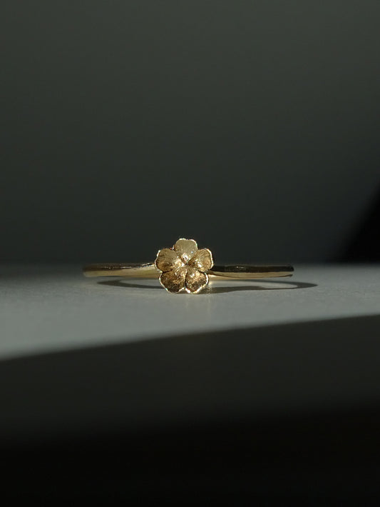 Mini Blossom Pinkie Ring
