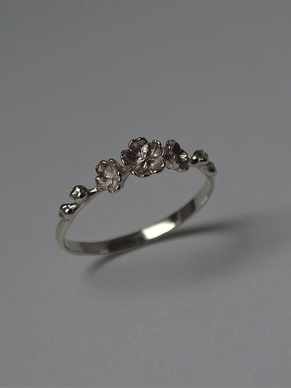 Cherry Blossom Ring ∙ Silver