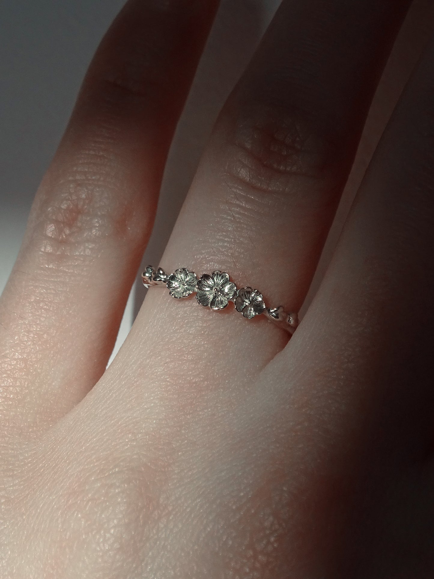 Cherry Blossom Ring ∙ Silver