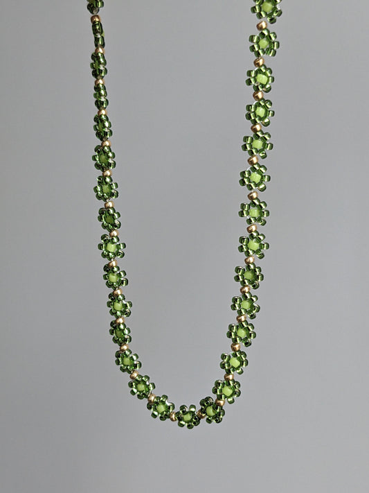 Tiny Flower Necklace ∙ Forest Bath