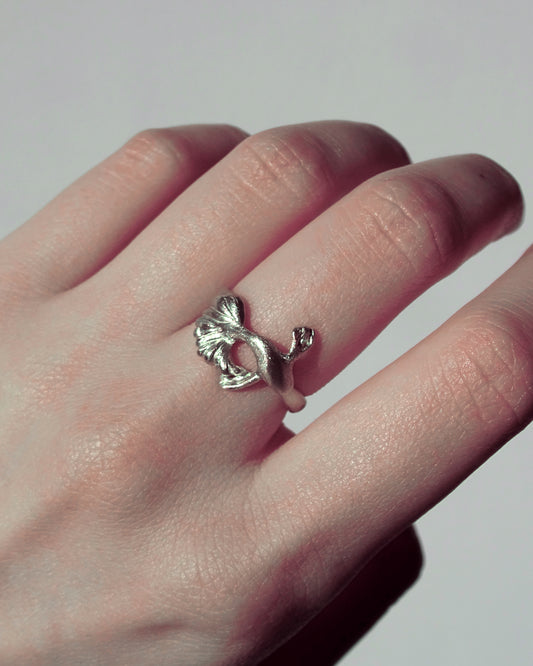 Koi Fish Ring ∙ Silver