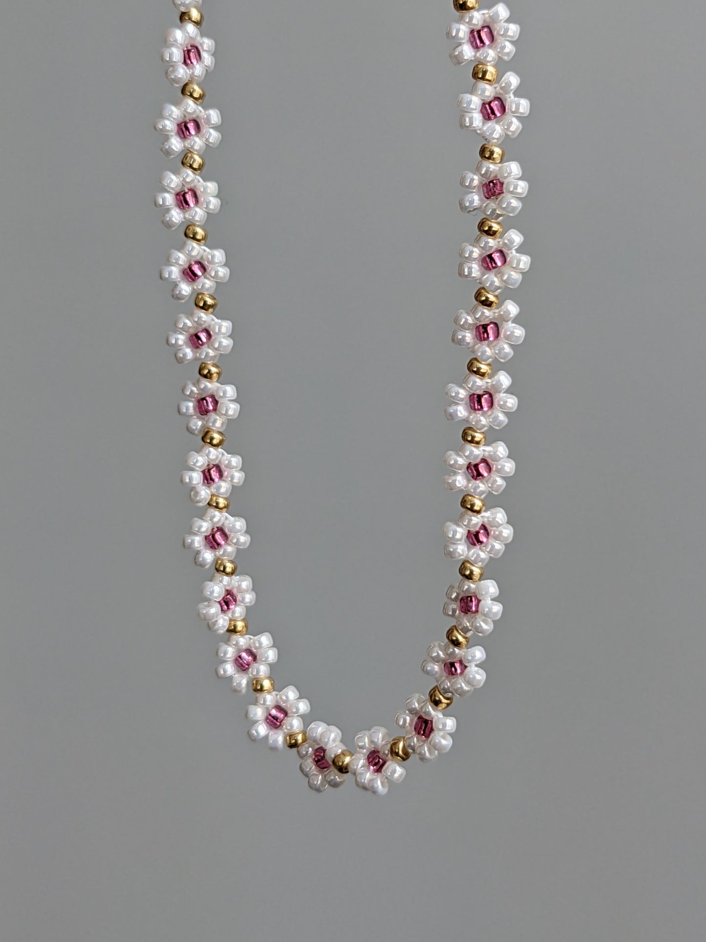 Tiny Flower Necklace ∙ Magnolia ∙ Spring Exclusive