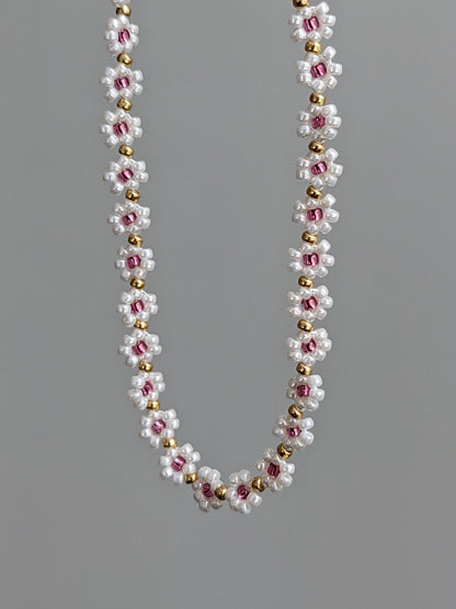 Tiny Flower Necklace ∙ Magnolia ∙ Spring Exclusive