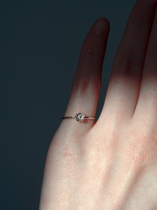 Mini Blossom Ring ∙ Silver