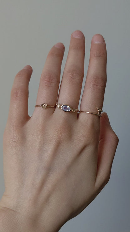 Cherry Blossom Clouds · Imperfect Sapphire · Size 6.5