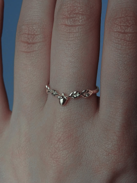 Garden Strawberry Ring ∙ Silver